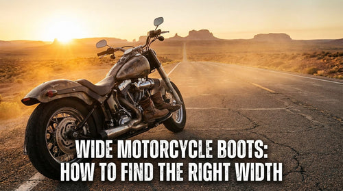 Wide Motorcycle Boots: Best Picks in EE, EEE and 4E Widths