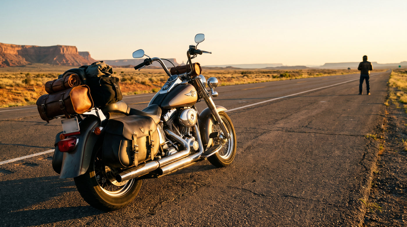 What are essential motorcycle accessories for beginners?