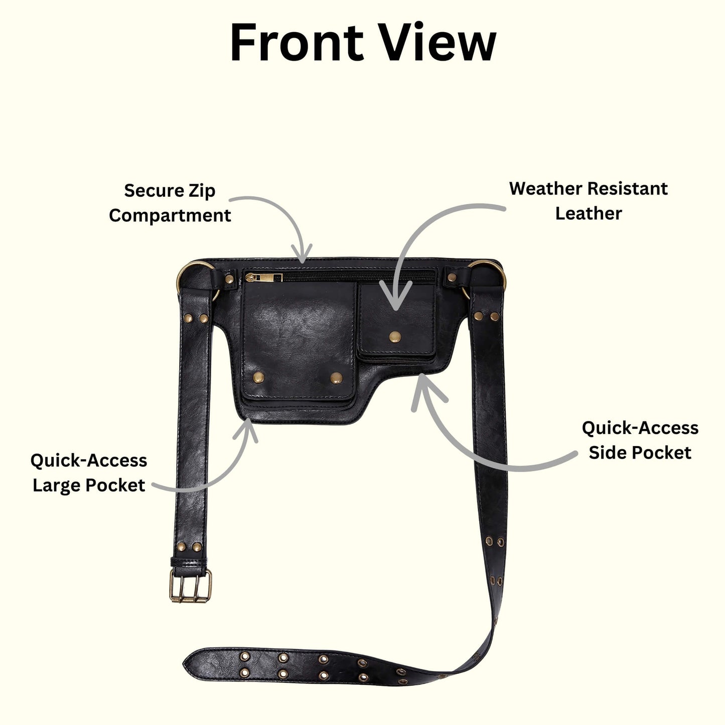 Revella™ Ride Ready Waist Bag