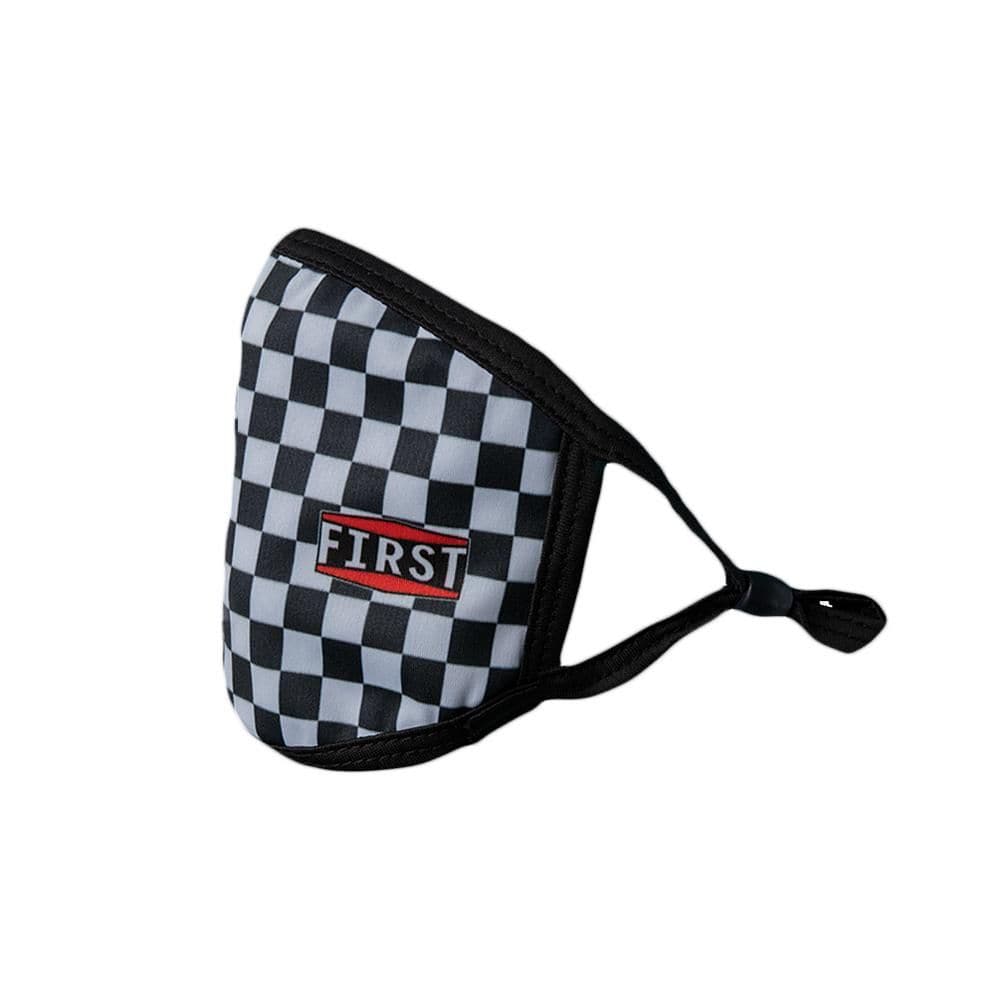 3-Ply Black/White Checkerboard Reusable Non-Medical Breathable & adjustable Ear Loops Face Masks (5-Pcs Pack) Face Mask Accessories