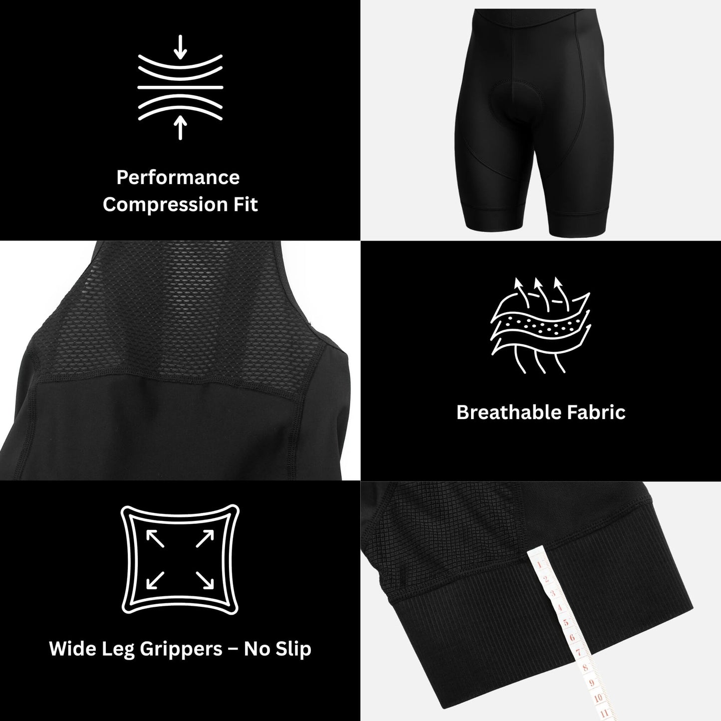 PadCore™ Bib Shorts – Advanced Comfort Series