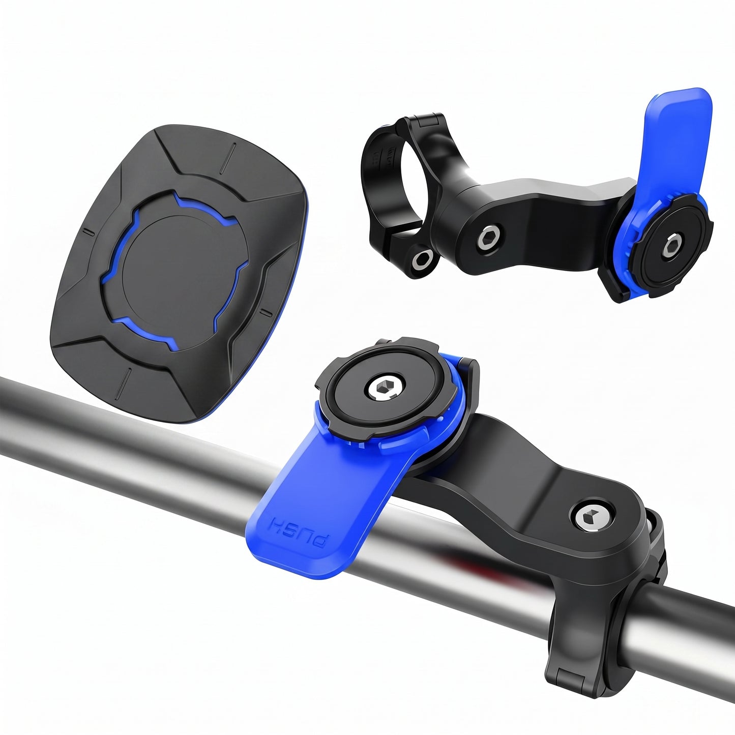 Motorcycle Phone Holder - 360° Fully Adjustable Universal Phone Holder
