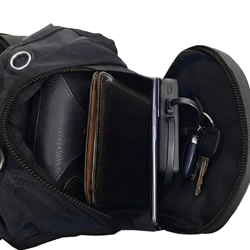 Leather Motorcycle Bag - Motorcycle Leg Tank Bag Waterproof Waist Pack