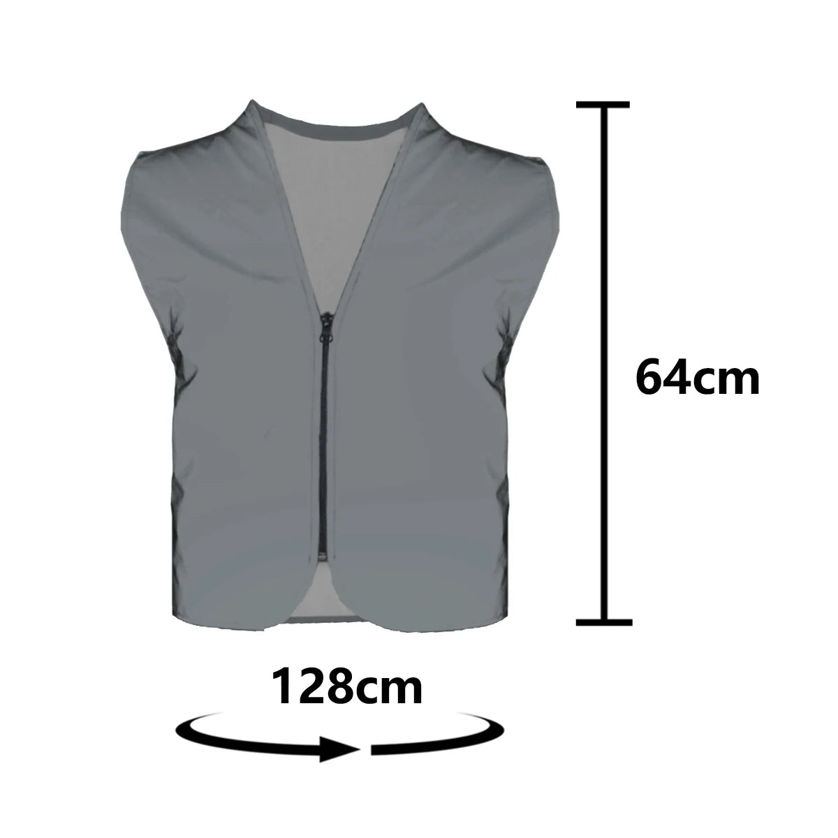 High Visibility Reflective Vest - Salzmann Reflective Vest High Visibi