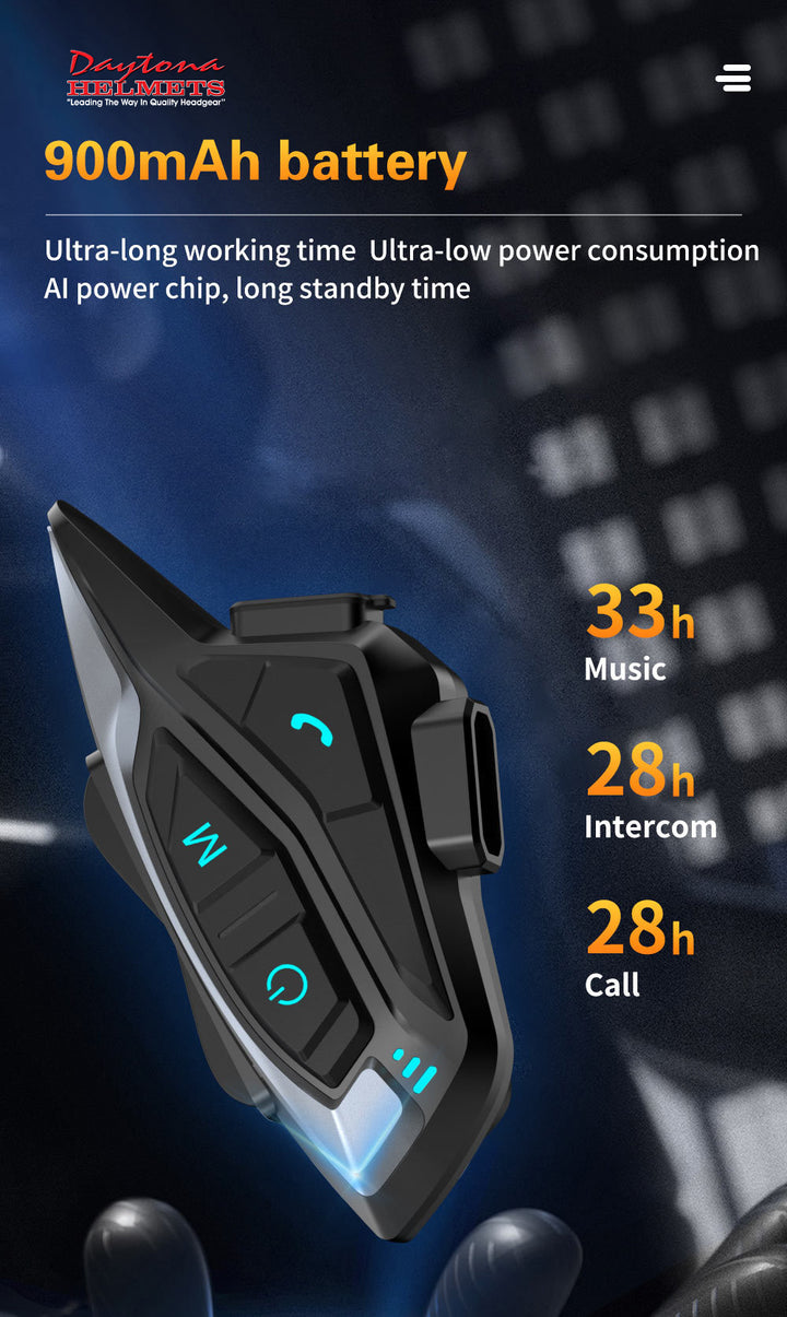 Daytona Bluetooth Headset for Helmet 1.0