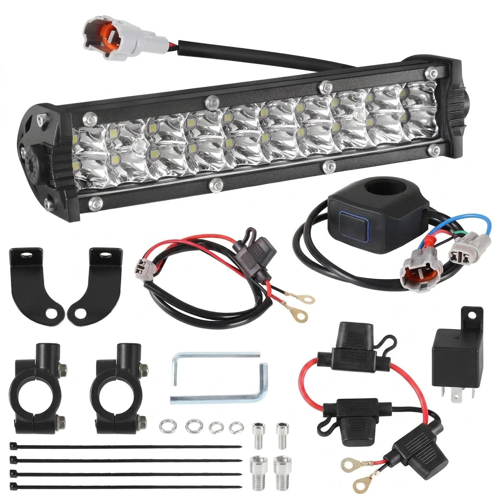 Motorcycle Led Lights - Light Bar Headlight Kit Dirt