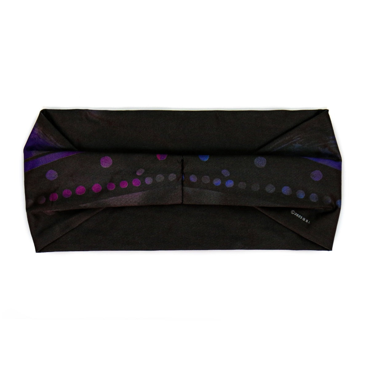 A Hot Leathers Butterfly Bandana Headband Wraps w/Rhinestones with rhinestone crystals.