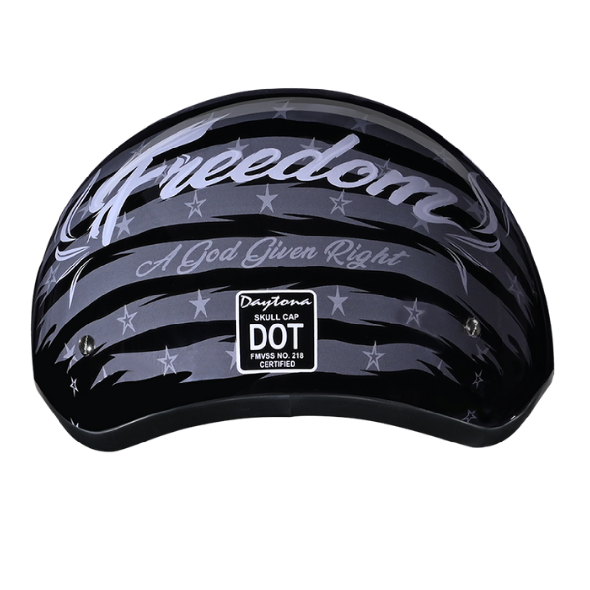 Daytona D.O.T Skull Cap - w/Freedom 2.0 Helmet