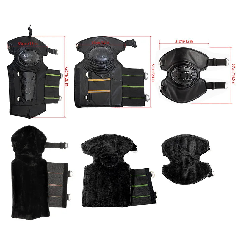 ALR™ Motorcycle PU Knee Pads