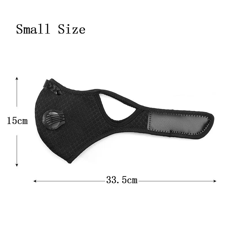 Reusable Facemask w/Activated Carbon Filters