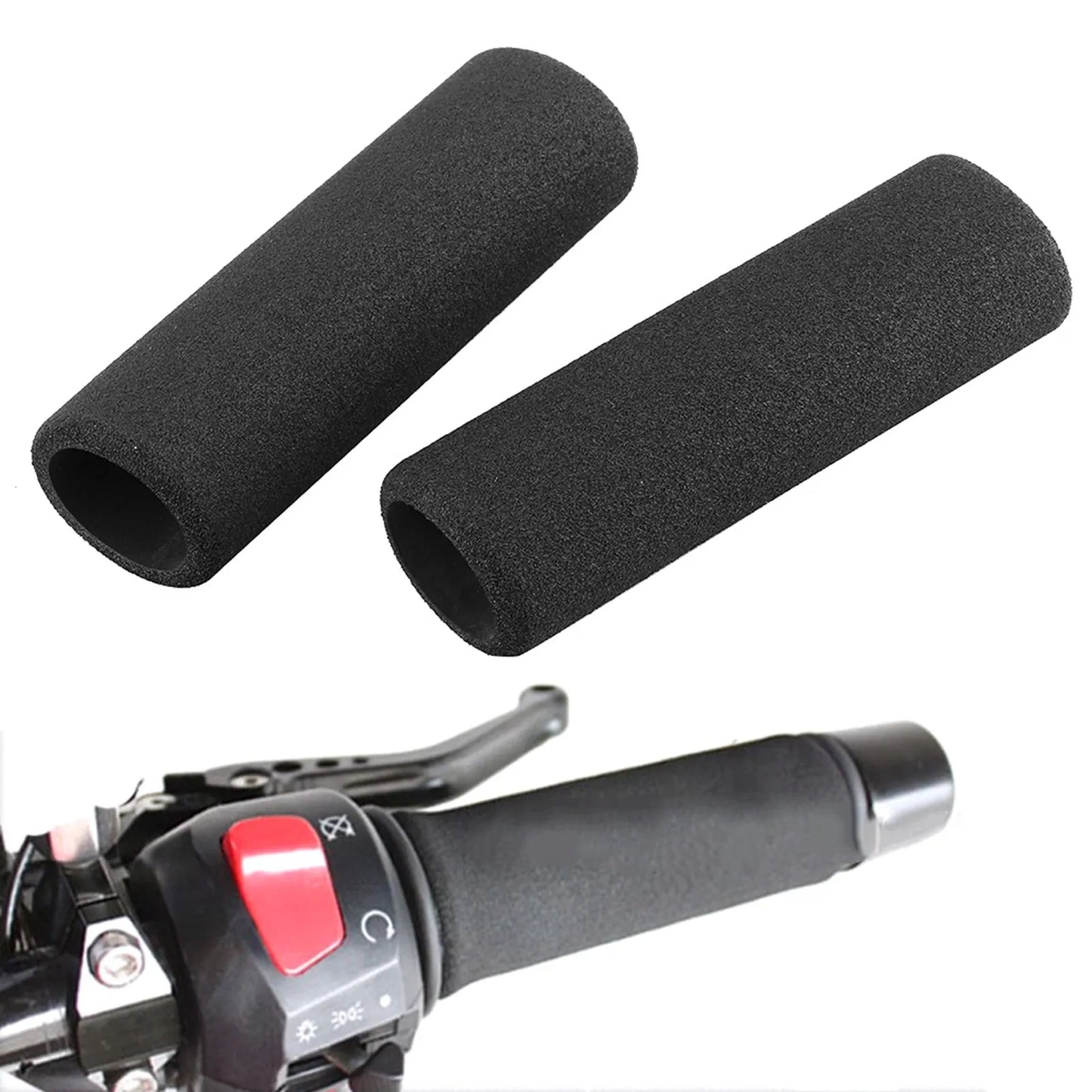 Motorcycle Handlebar Grips - Waterproof Cover