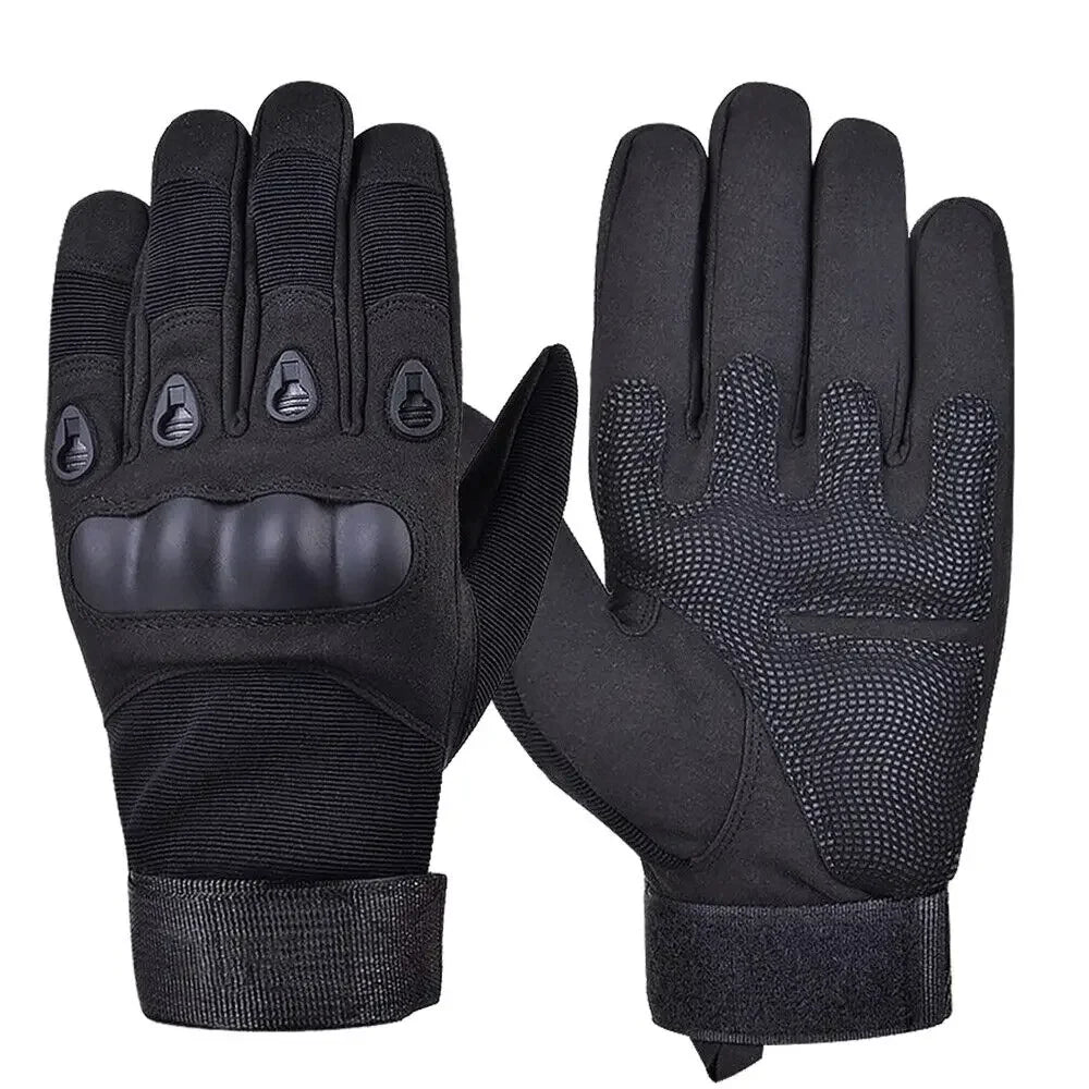 Motorcycle Gloves - Tactical Hunting Shooting Knuckle Protection
