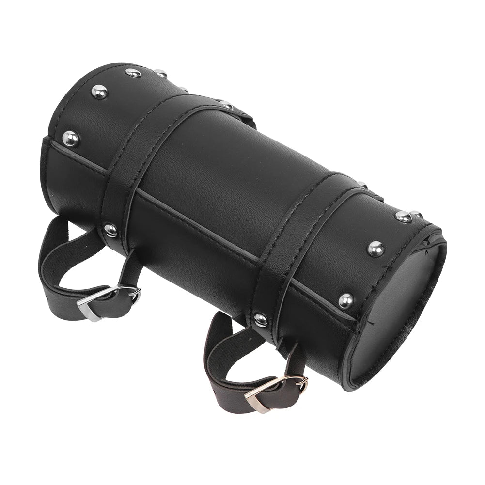 Leather Motorcycle Bag - Fork Waterproof Tool Storage Cruisers
