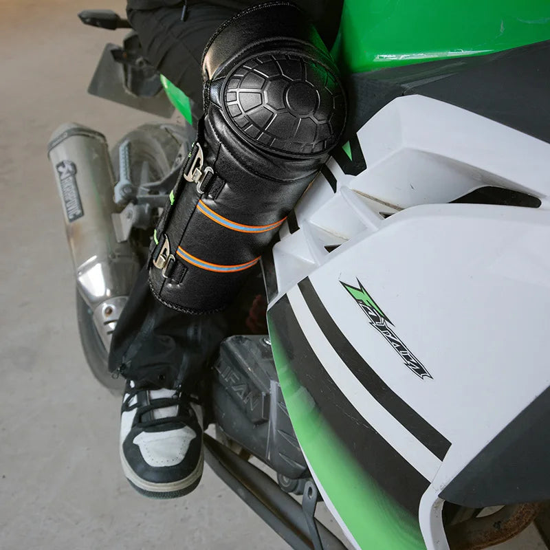 ALR™ Motorcycle PU Knee Pads
