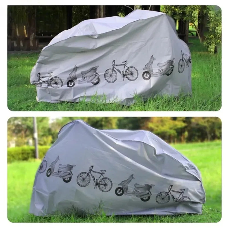 Waterproof Motorcycle Cover - Bicycle Gear Raincover Outdoor Sunscreen