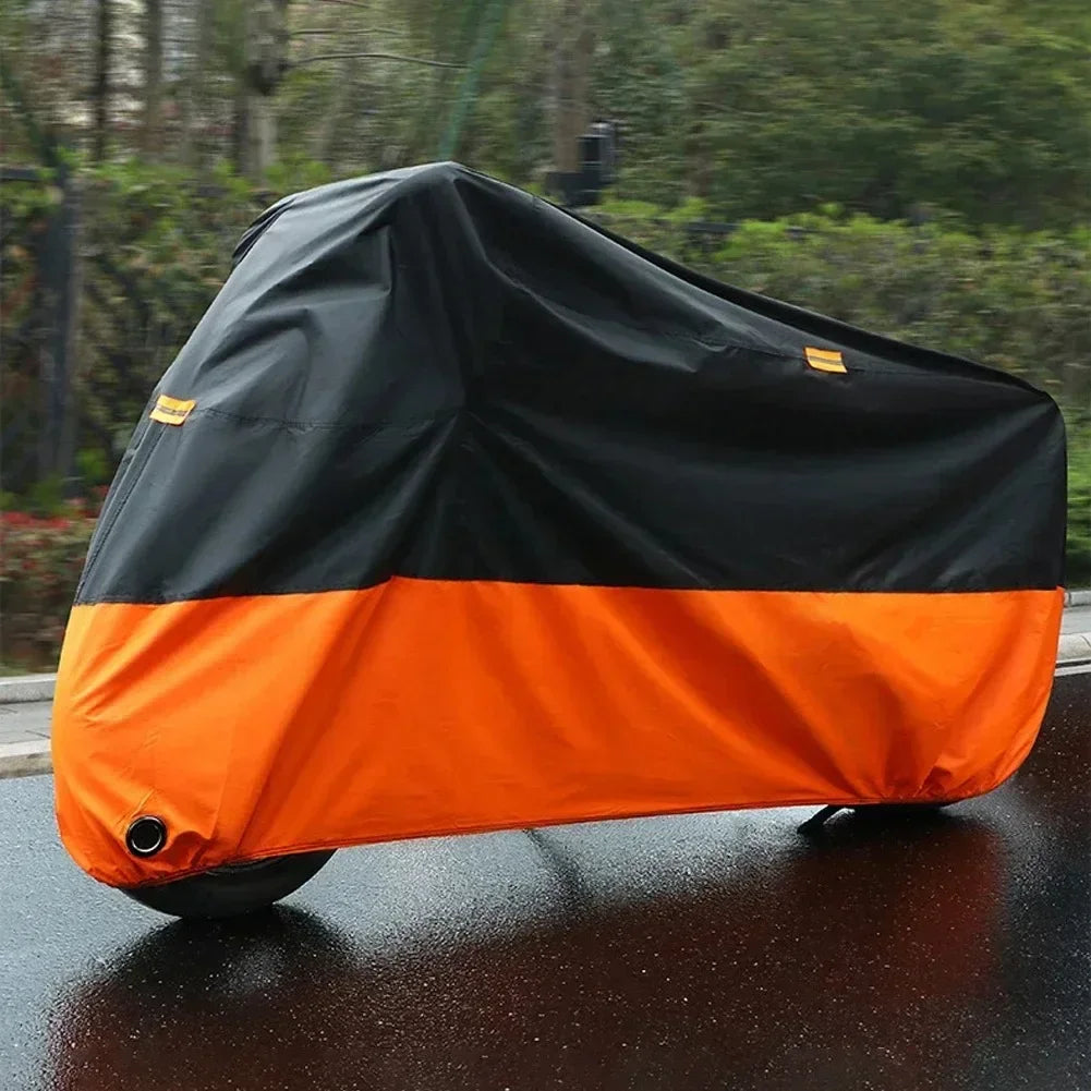 Waterproof Motorcycle Cover - Thick Universal Outdoor All Weather