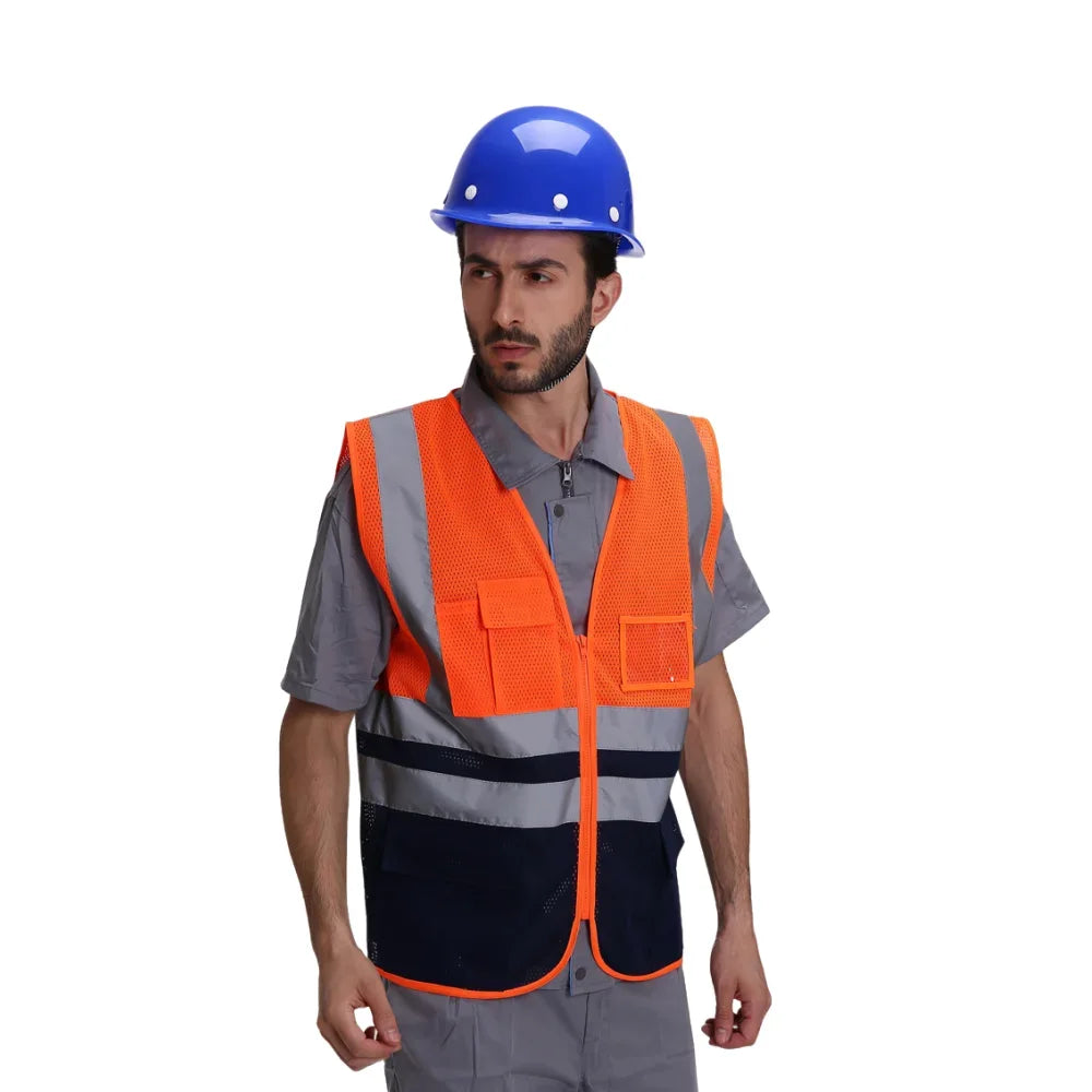 High Visibility Reflective Vest - Breathable Reflective Vest Vest Ridi
