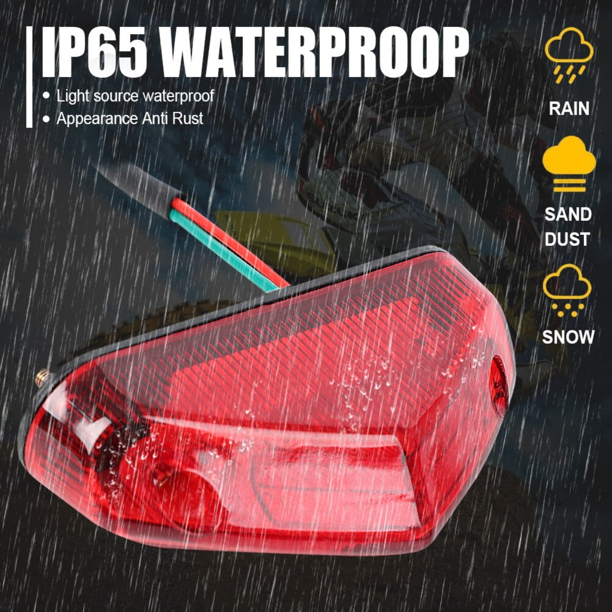 Universal Motorcycle 12V LED Tail Light