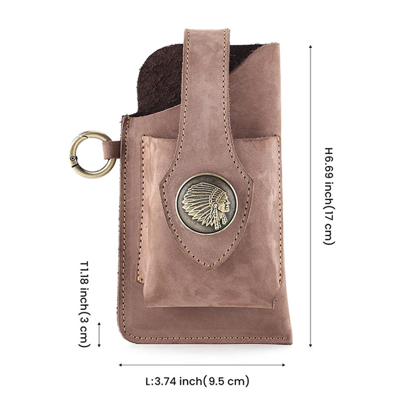 ALR™ Men’s Genuine Leather Waist Bag