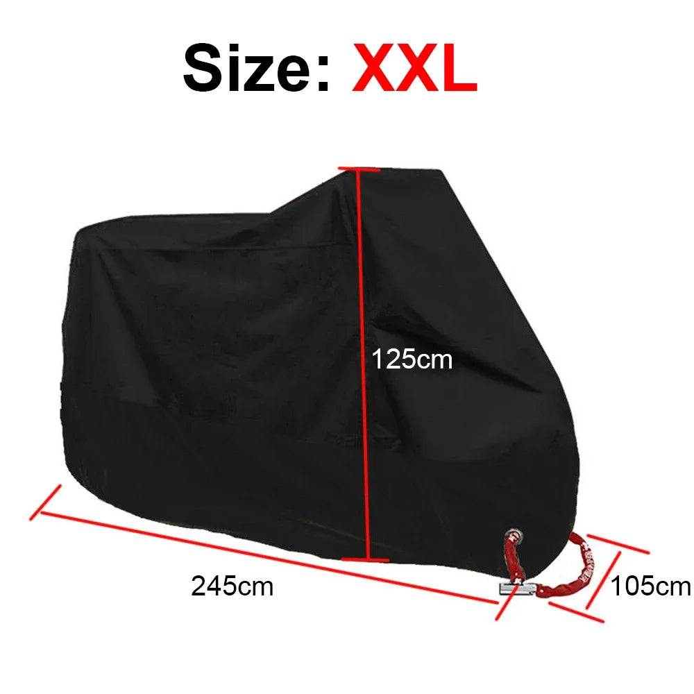 Waterproof Motorcycle Cover - Rain Dust