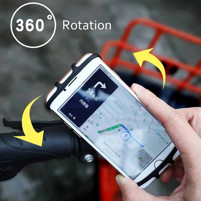 Universal Rotating Silicon Mobile Phone Holder