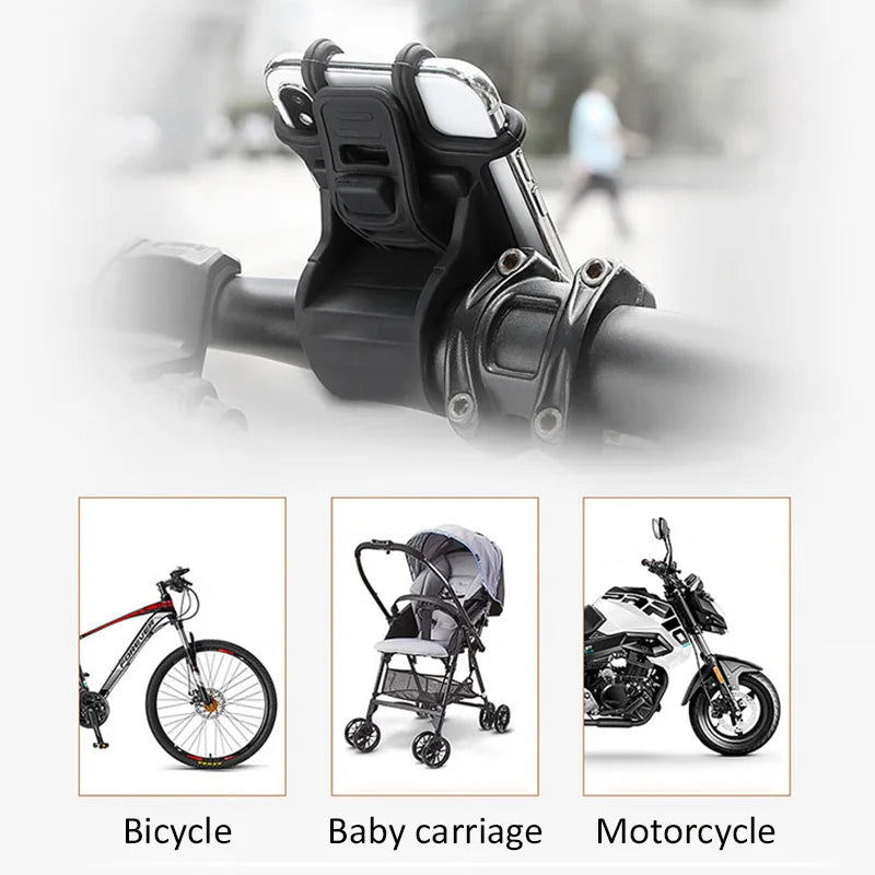 Universal Rotating Silicon Mobile Phone Holder