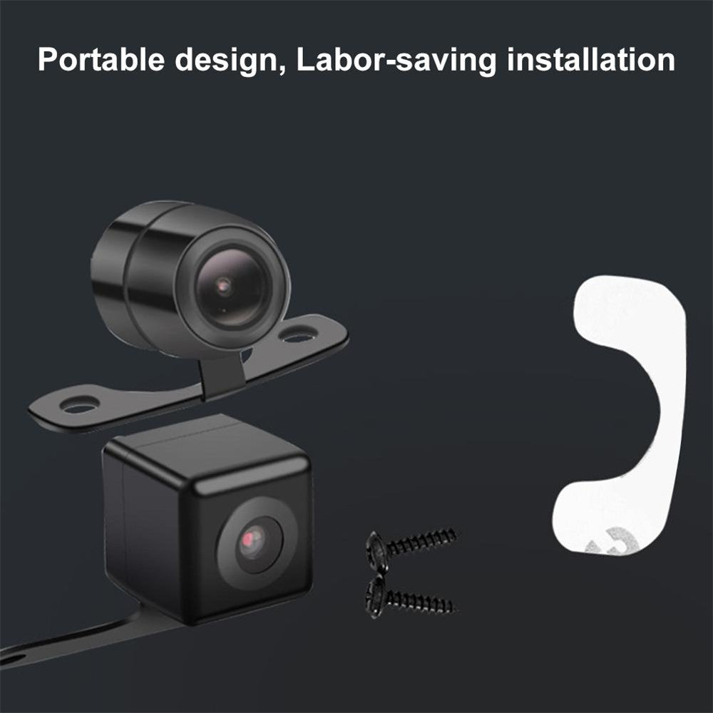 Motorcycle Black Dual Lens Dash Cam Video Recorder 3.6 Inch HD 1080P + Free sd card