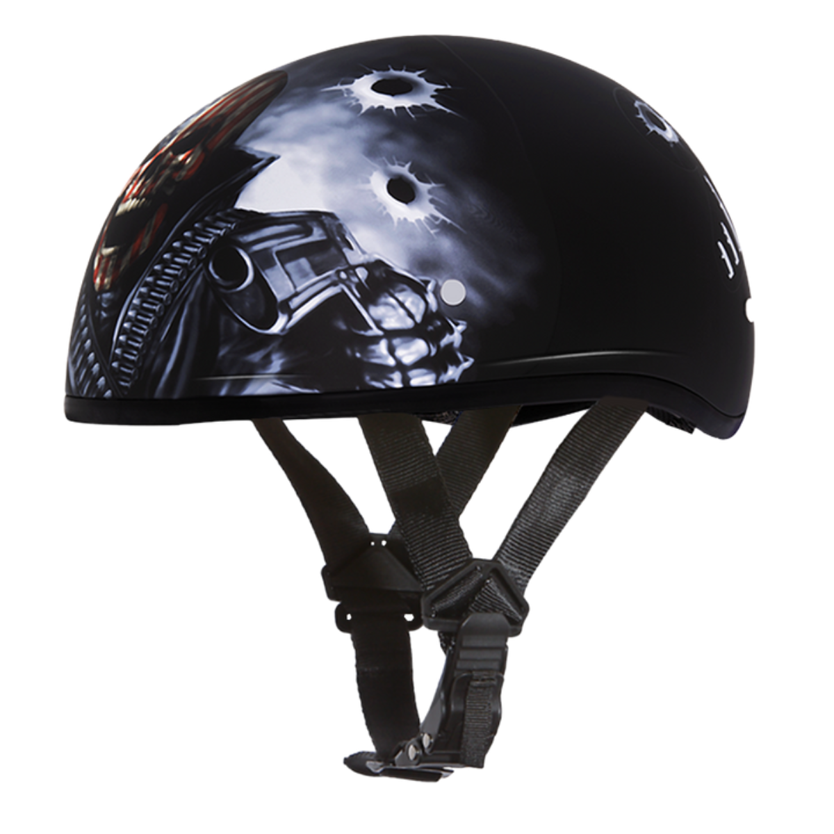 Daytona D.O.T Skull Cap - w/Come and Get 'Em Helmet