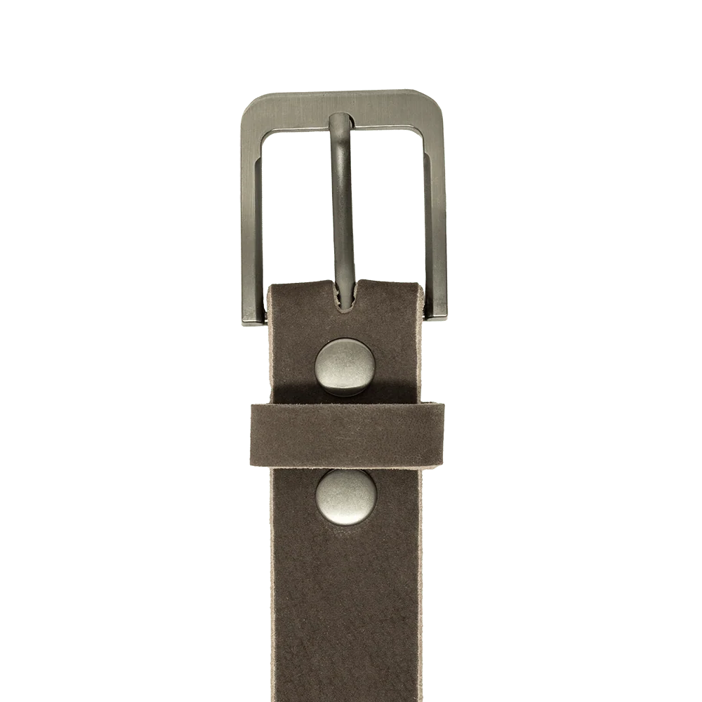 Dark Brown Nubuck Belt Belt Accessories