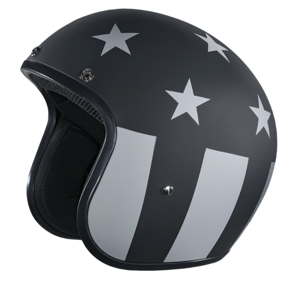 Daytona D.O.T Cruiser - w/Captain America Stealth Open Face Helmet