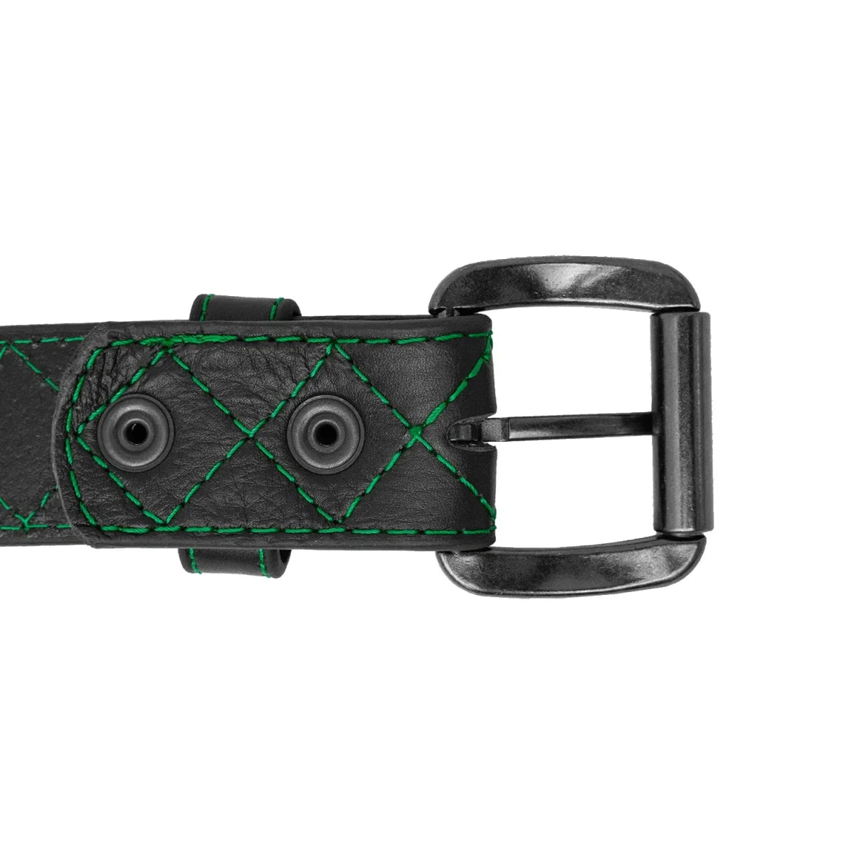 Diamond Quilted Leather Belt Belt Accessories