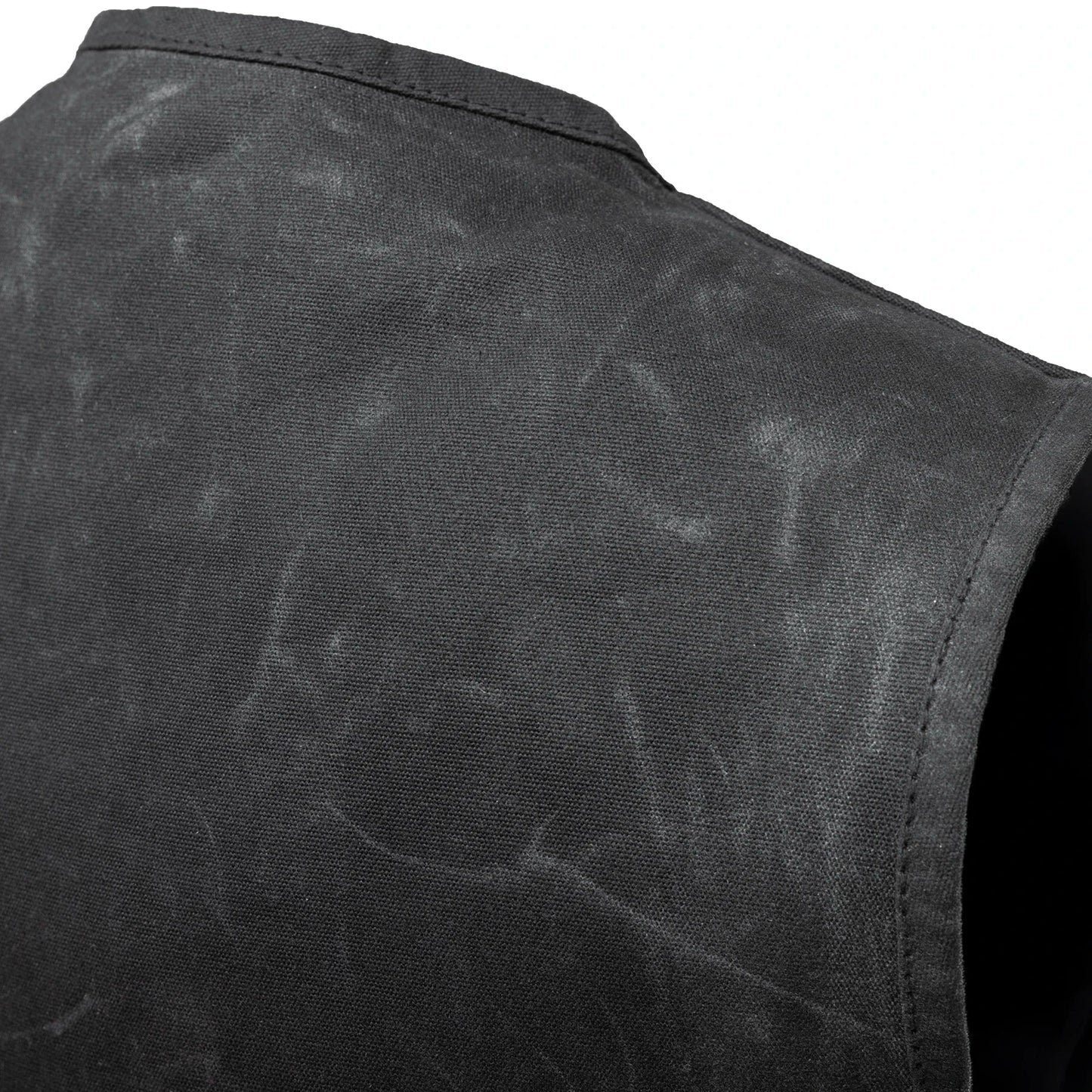 Lowside - Waxed Men's Motorcycle Canvas Vest Men's Canvas Vests Vests
