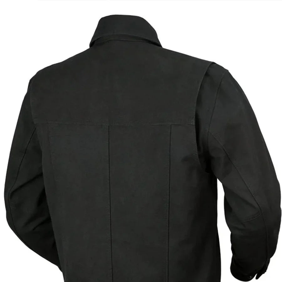 Mercer - Men's Motorcycle Canvas Shirt Men's Shirt First Manufacturing Company