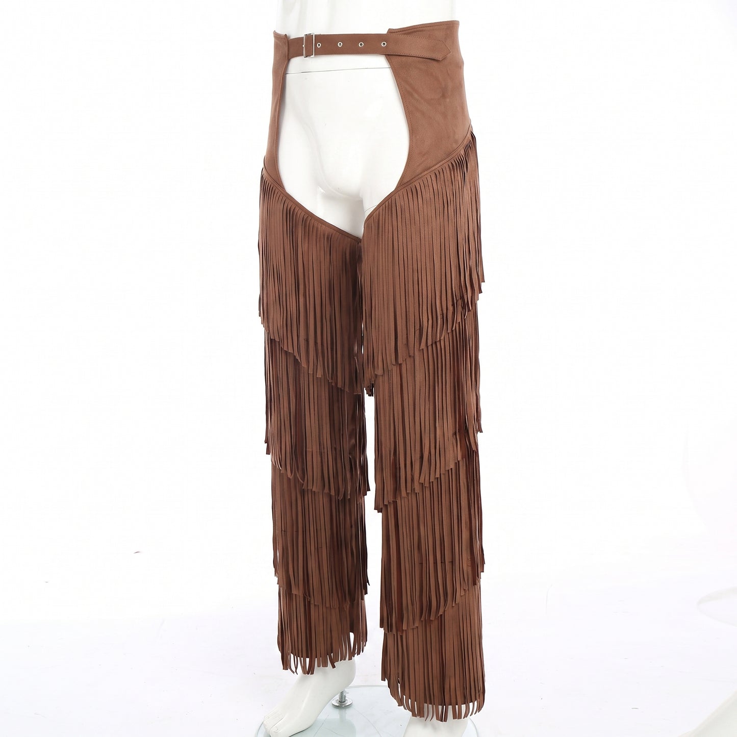 Motorcycle Accessory - Men's Vintage Stylish Hippie Cowboy Chaps Pant