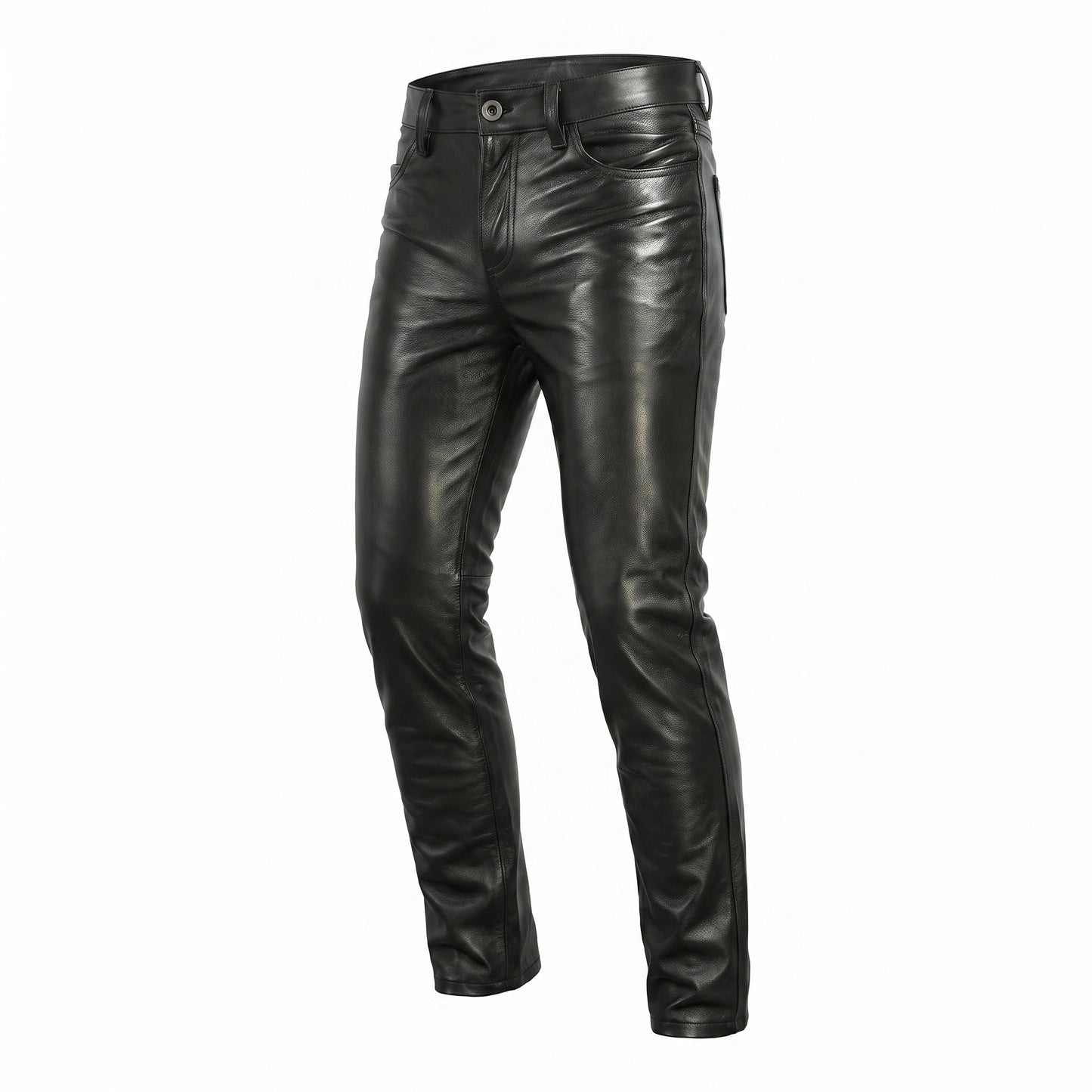 Motorcycle Accessory - Choice PU Leather Pants Men's Fashion Rock Styl