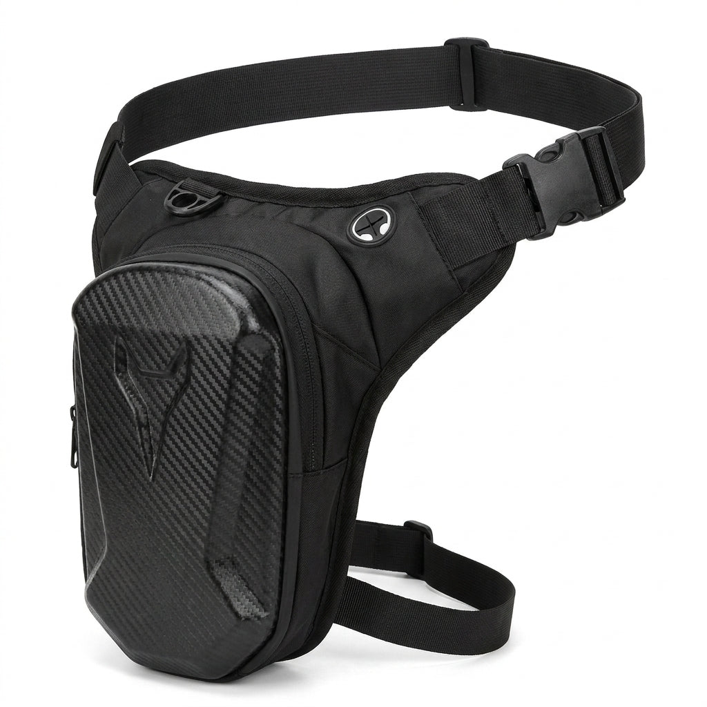 Leather Motorcycle Bag - Motorcycle Leg Tank Bag Waterproof Waist Pack