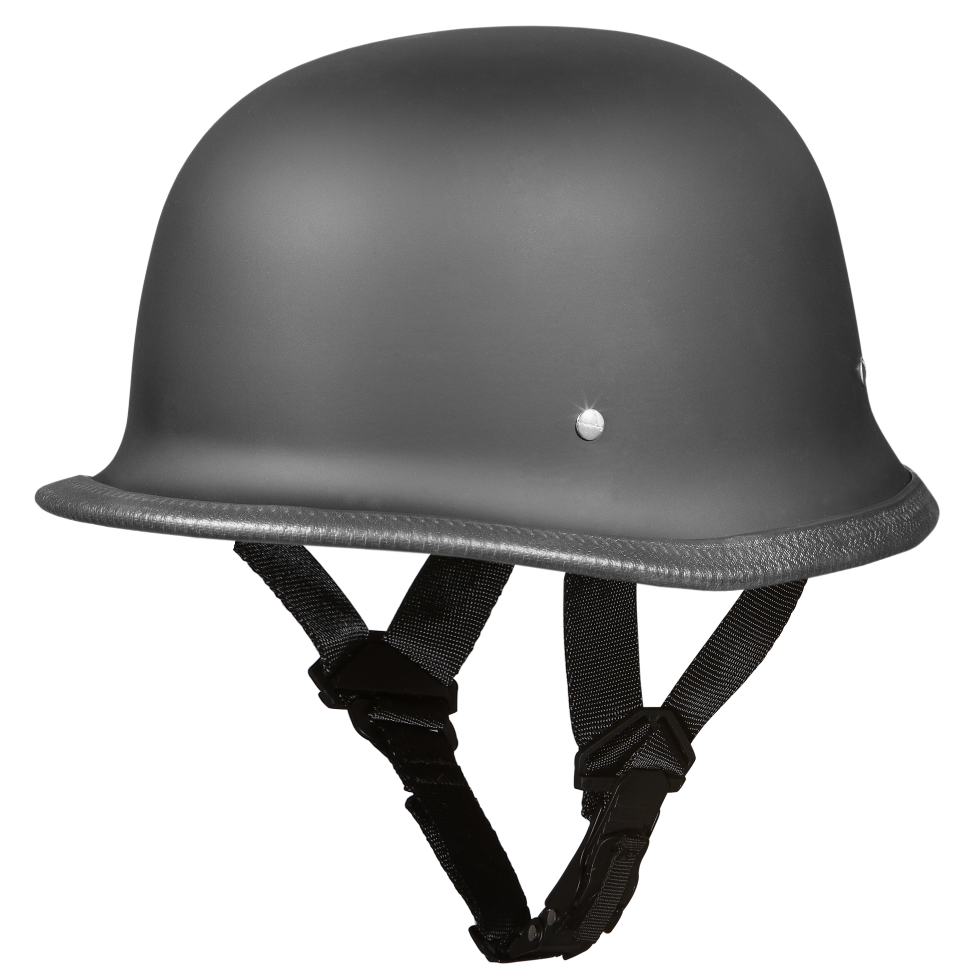Daytona D.O.T. German Motorcycle Helmet, Dull Black - American Legend Rider