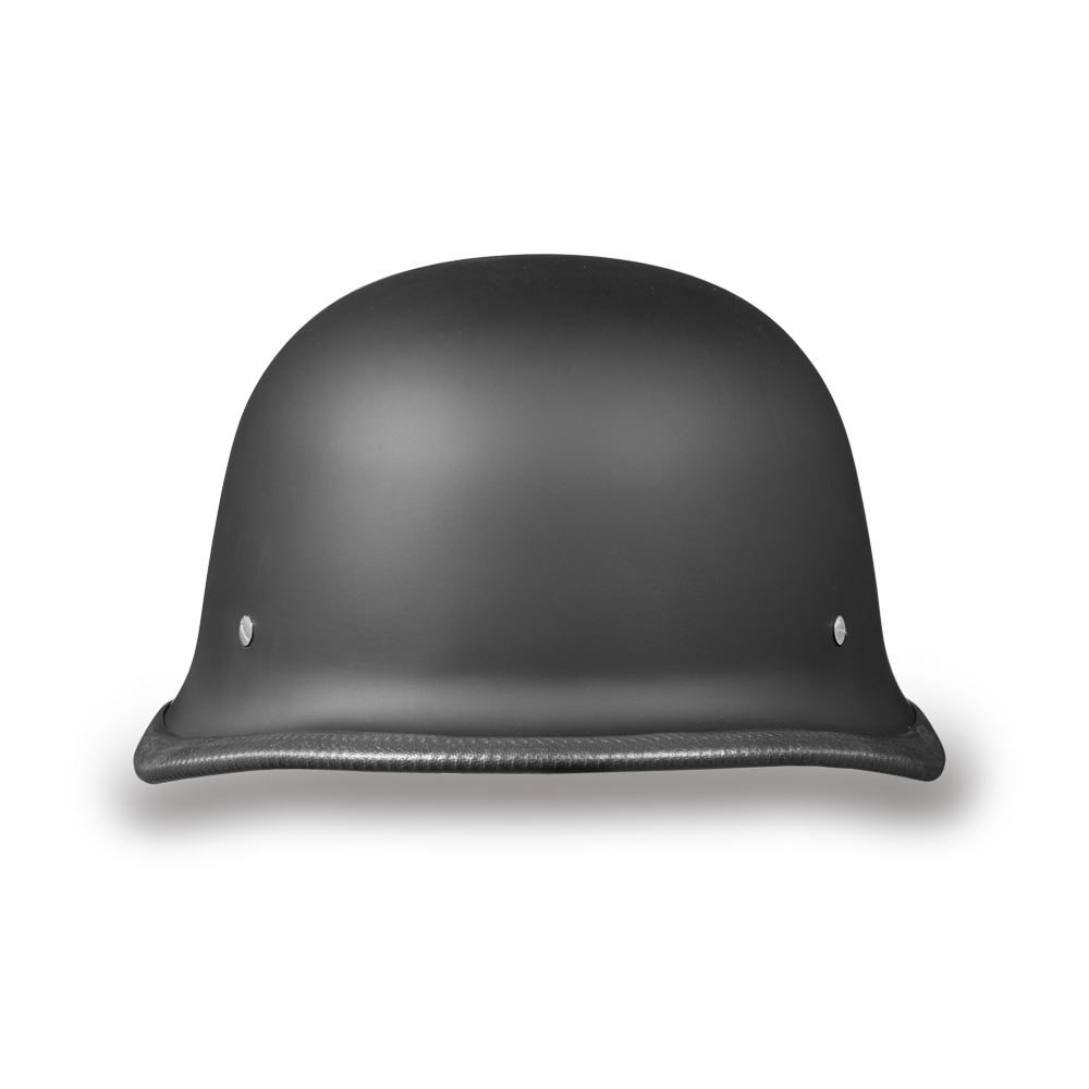 Daytona D.O.T. German Motorcycle Helmet, Dull Black - American Legend Rider