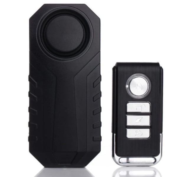 Motorcycle & Bike Anti Theft Alarm, 113dB Waterproof Remote