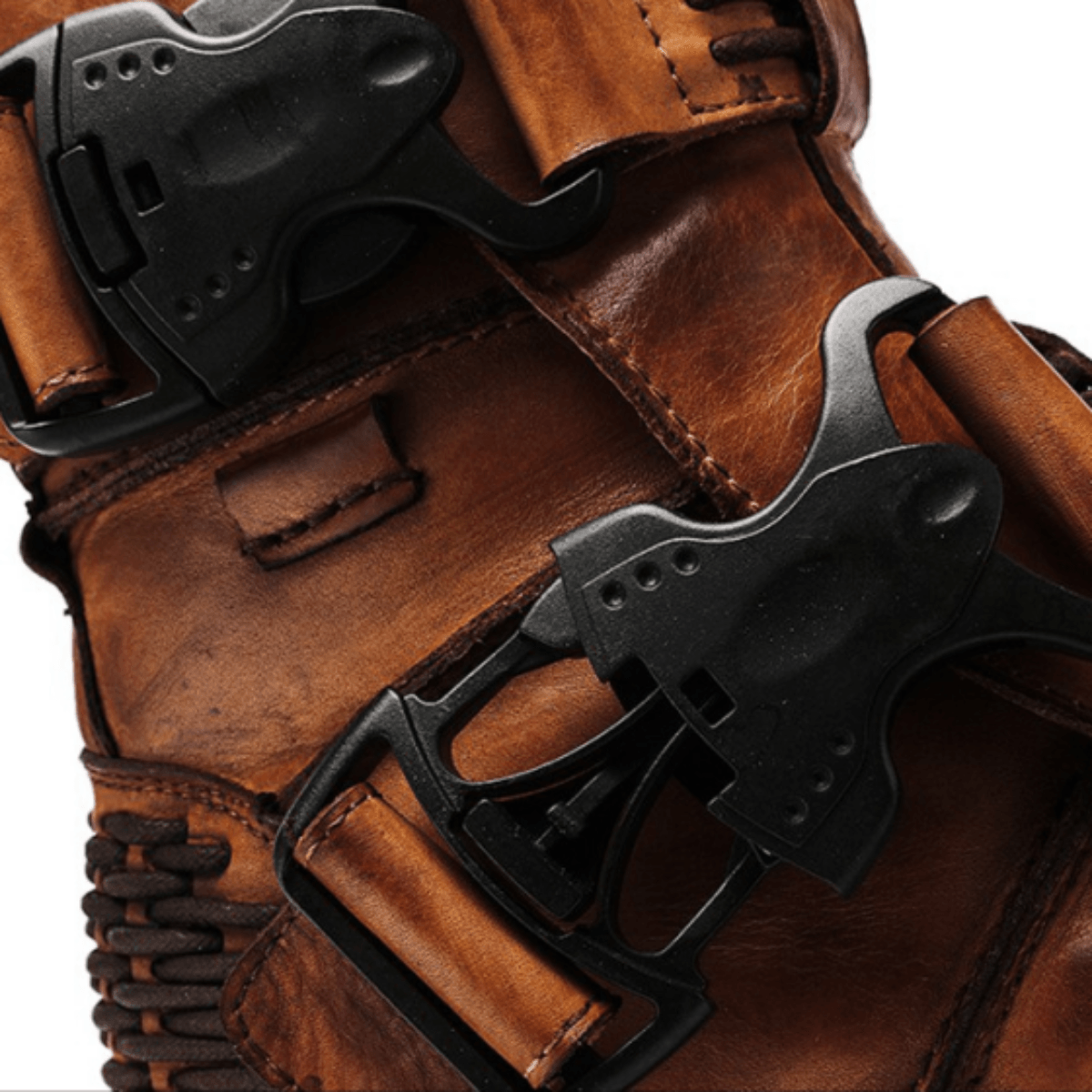 Handmade Western Cowboy Leather Boots, Brown - American Legend Rider