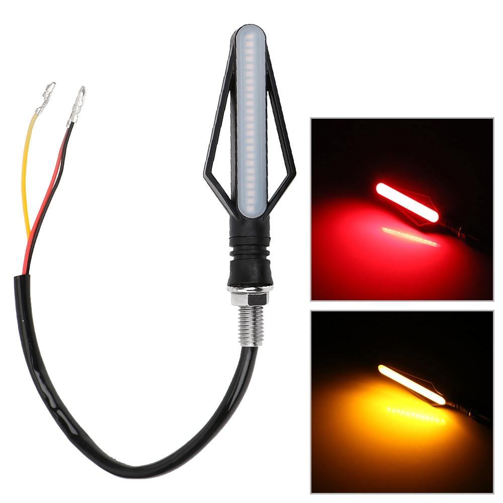 1Pcs 24 LED Motorcycle Turn Signal Indicator Tail Brake Light - American Legend Rider
