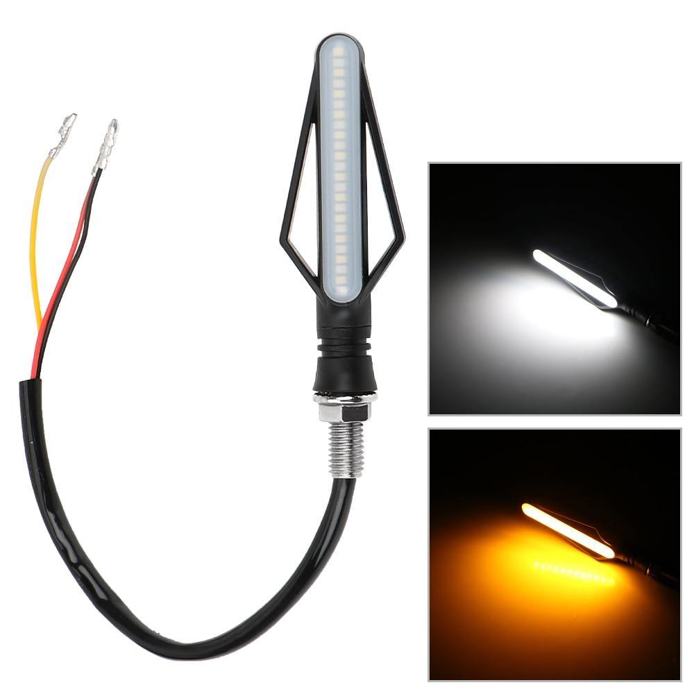 1Pcs 24 LED Motorcycle Turn Signal Indicator Tail Brake Light - American Legend Rider