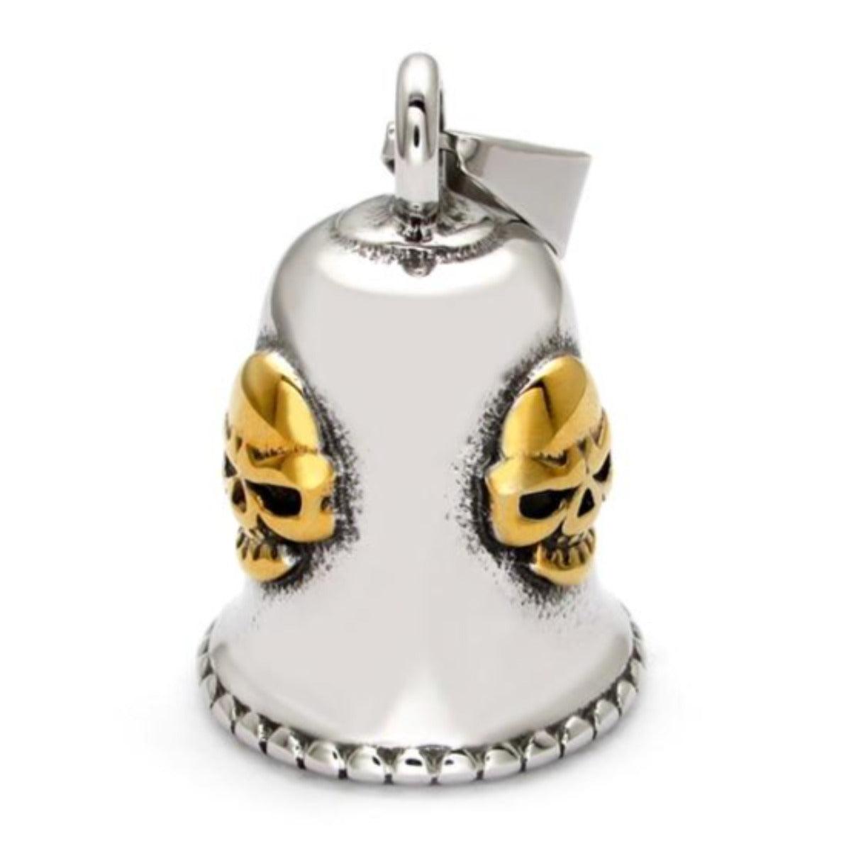 Cool Motorcycle Titanium Steel Skull Gremlin Bell - American Legend Rider