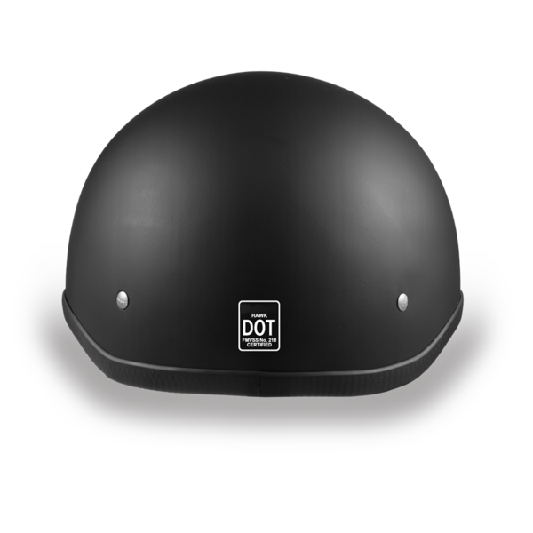 Daytona D.O.T Hawk Dull Black Helmet - American Legend Rider