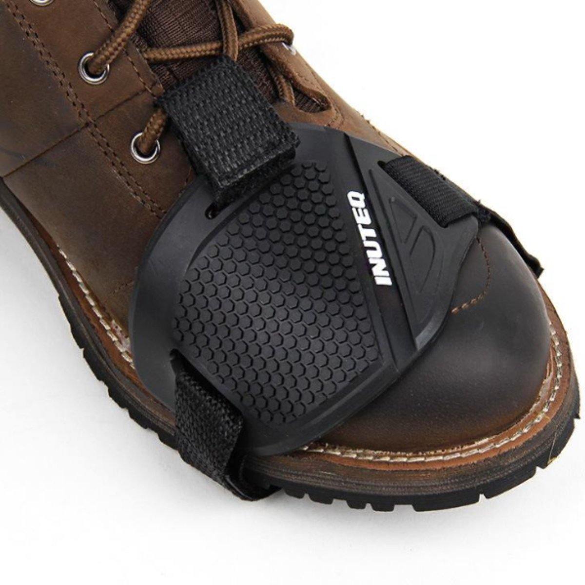 Motorcycle Gear Shift Shoe Pad, Water-Resistant, Adjustable, TPU Soft Rubber - American Legend Rider