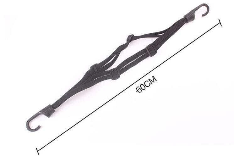 Motorcycle Helmet Luggage Elastic Strap With 2 Hooks - American Legend Rider