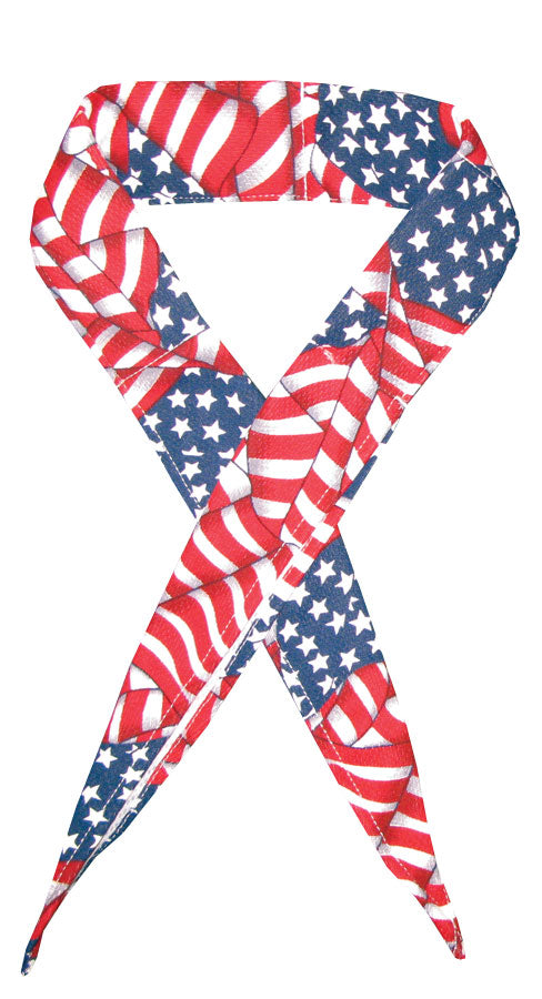 TechNiche® Evaporative Cooling Neck Band, USA Flag