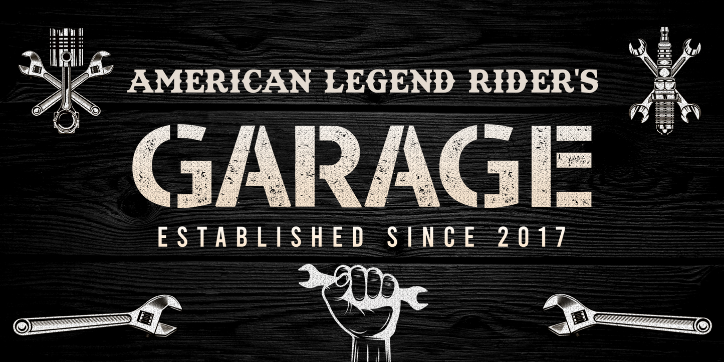 Personalized Garage Sign Board, Ready to Hang