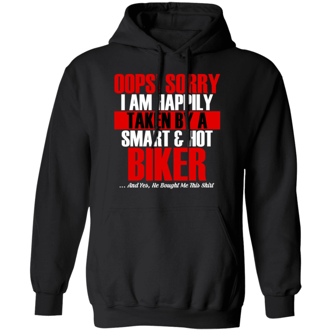 Women's Taken By A Smart & Hot Biker Hoodie - American Legend Rider