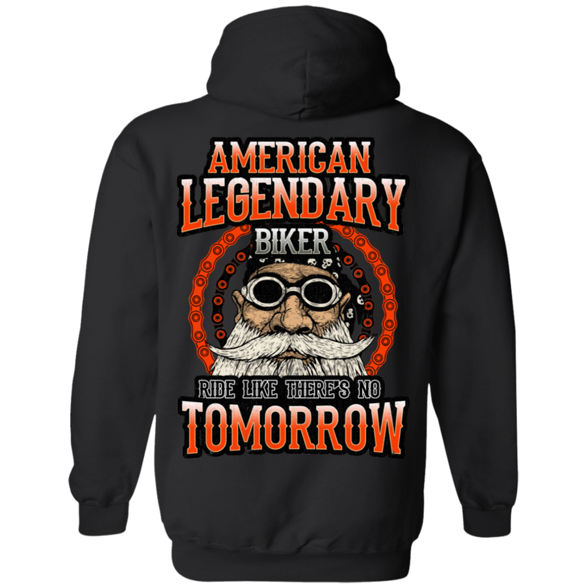American Legendary Biker Hoodie - American Legend Rider